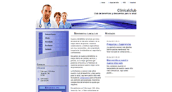 Desktop Screenshot of clinicalclub.webnode.es