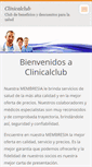 Mobile Screenshot of clinicalclub.webnode.es