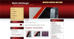 Desktop Screenshot of martinsteinberger.webnode.cz