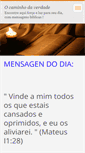 Mobile Screenshot of ocaminhodaverdade.webnode.com.br