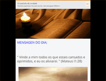 Tablet Screenshot of ocaminhodaverdade.webnode.com.br
