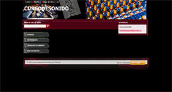 Desktop Screenshot of cursodesonido.webnode.com.co