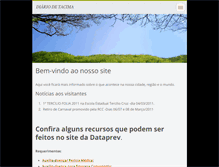 Tablet Screenshot of diariodetacima.webnode.com.br