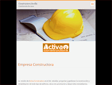 Tablet Screenshot of constructorasevilla.webnode.com