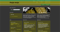 Desktop Screenshot of pasje-moje.webnode.com