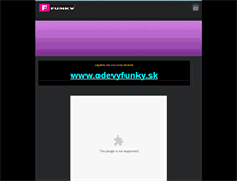Tablet Screenshot of funkymoda.webnode.sk