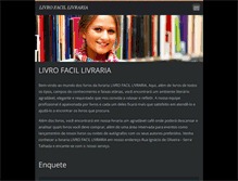 Tablet Screenshot of livrofacillivraria.webnode.com.br