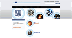 Desktop Screenshot of etimextransped.webnode.cz