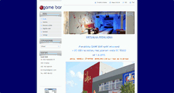 Desktop Screenshot of gamebar.webnode.sk