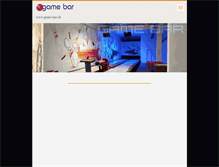 Tablet Screenshot of gamebar.webnode.sk