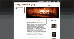Desktop Screenshot of krby-grily.webnode.sk