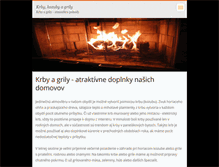 Tablet Screenshot of krby-grily.webnode.sk