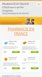Mobile Screenshot of pharmacie-en-france.webnode.fr