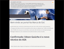 Tablet Screenshot of namarcadogol.webnode.com.br