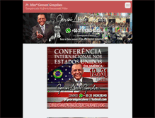 Tablet Screenshot of geovanigoncalves.webnode.com.br