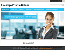 Tablet Screenshot of prisciladidone.webnode.com.br
