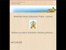 Tablet Screenshot of mszvanovice.webnode.cz