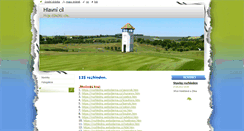 Desktop Screenshot of hlavnicil.webnode.cz