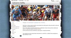 Desktop Screenshot of cykloservis-horicky.webnode.cz