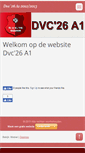 Mobile Screenshot of dvc26-a1.webnode.nl