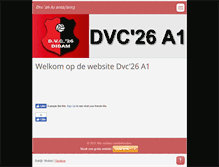 Tablet Screenshot of dvc26-a1.webnode.nl