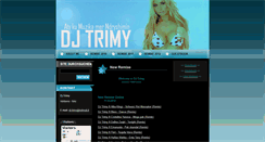 Desktop Screenshot of djtrimy.webnode.com