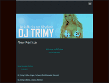 Tablet Screenshot of djtrimy.webnode.com
