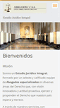 Mobile Screenshot of abogadosccsa.webnode.es