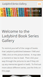 Mobile Screenshot of ladybirdseries.webnode.com