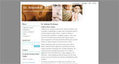 Desktop Screenshot of antoine-alkhoury.webnode.com