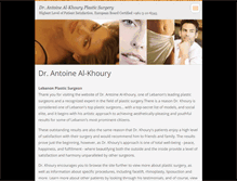 Tablet Screenshot of antoine-alkhoury.webnode.com