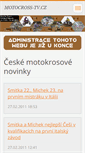 Mobile Screenshot of motocross-tv.webnode.cz