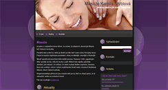Desktop Screenshot of masaze-styblova.webnode.cz