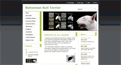 Desktop Screenshot of bohemian-bulterier.webnode.cz