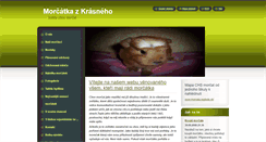 Desktop Screenshot of morcatkazkrasneho.webnode.cz