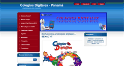 Desktop Screenshot of colegiosdigitalespanama.webnode.cl