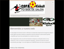 Tablet Screenshot of copakiukak.webnode.com.ve