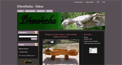 Desktop Screenshot of drevorezbaslava.webnode.cz