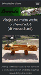 Mobile Screenshot of drevorezbaslava.webnode.cz