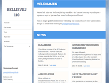 Tablet Screenshot of bellisvej110.webnode.com