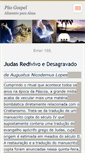Mobile Screenshot of paogospel.webnode.com.br