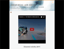 Tablet Screenshot of memorialairshow.webnode.cz