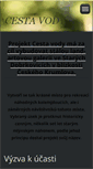 Mobile Screenshot of cestavody.webnode.cz