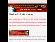 Tablet Screenshot of muslim-choice.webnode.com