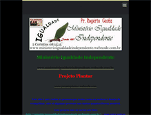 Tablet Screenshot of ministerioigualdadeindependente.webnode.com.br