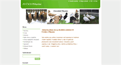 Desktop Screenshot of chov-pribyslav.webnode.cz
