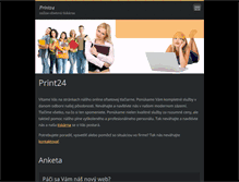 Tablet Screenshot of print24.webnode.sk