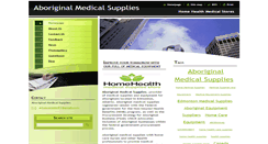 Desktop Screenshot of aboriginalmedicalsupplies.webnode.com