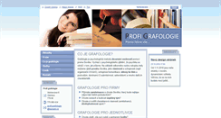 Desktop Screenshot of profi-grafologie.webnode.cz
