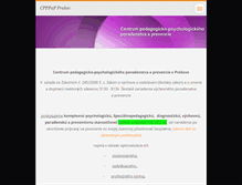 Tablet Screenshot of cpppapresov.webnode.sk